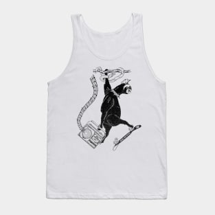 Eighties Music sloth Tank Top